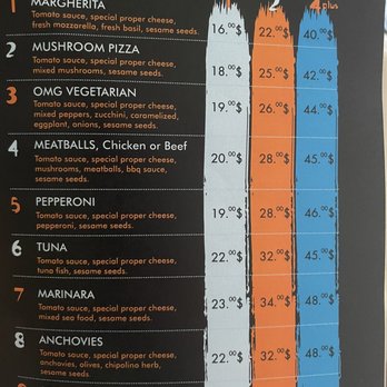 Proper Pizza Chicago - Menu - Pizza Near Me - Chicago, Illinois