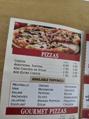 Menu photo 3 Copeland Street Sub & Pizza Quincy, MA
