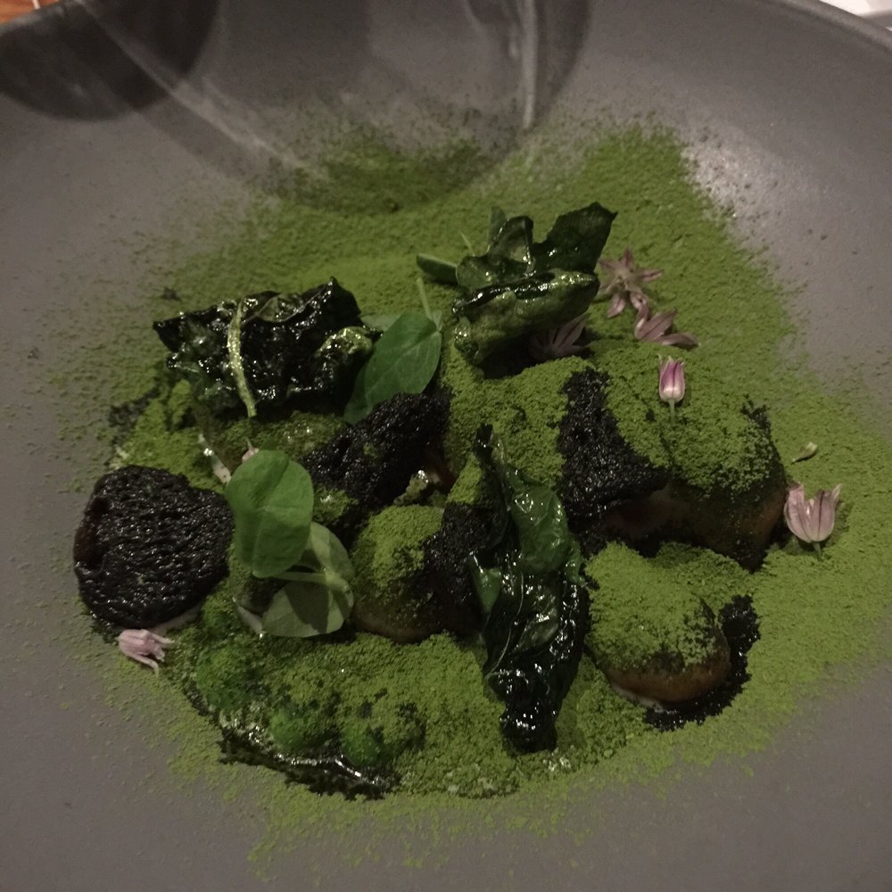 Lazy Bear - Potatoes and morels - New American Near Me - San Francisco, California