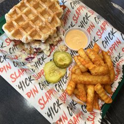 Slappin Chick - #7 Slappin Waffle Sandwich