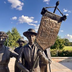 Centennial Park - Suffragette monument