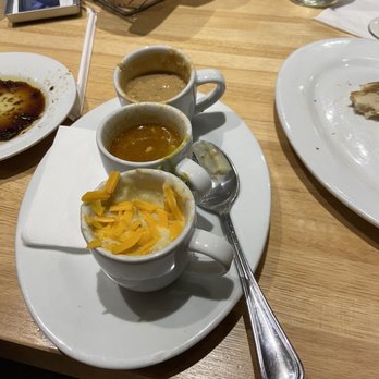 Five Loaves Cafe - Soup sampler - American Near Me - Mt Pleasant, South Carolina Five Loaves Cafe - Soup sampler - American Near Me - Mt Pleasant, South Carolina