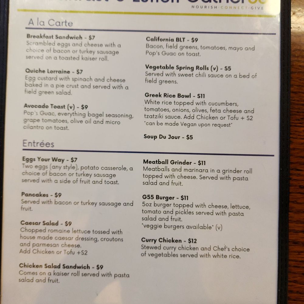 Gather55 - Menu - New American Near Me - Hartford, Connecticut Gather55 - Menu - New American Near Me - Hartford, Connecticut
