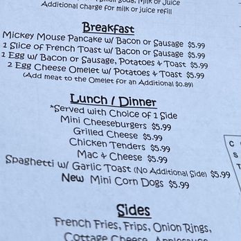 Erika's Place - Kids menu - Breakfast & Brunch Near Me - Cicero, Indiana