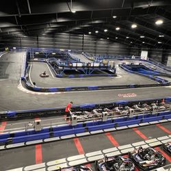 SuperCharged Indoor Karting & Axe Throwing - Coca - Cola Track
