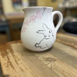 Purple Glaze - A pitcher