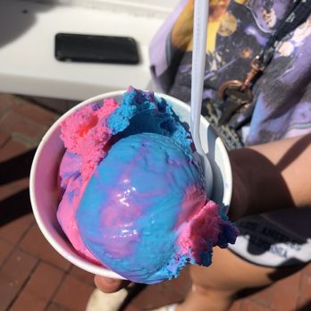 La Conner Ice Cream Tower - Cotton candy. - Ice Cream & Frozen Yogurt Near Me - La Conner, Washington