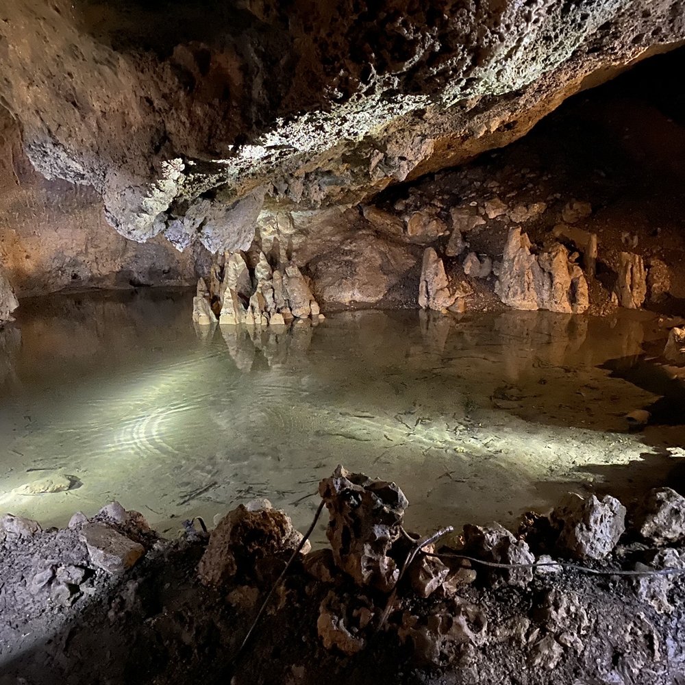 Cascade Caverns - In the cave! - Tours Near Me - Boerne, Texas