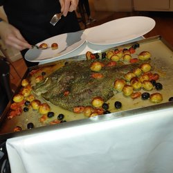 Ristorante da Tura - Turbot - never heard of it until we saw it on the menu. We had to google it - its is very similar to halibut.