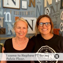 Nephew Physical Therapy - "[I came to Nephew PT] for my pelvic floor.  [NOW] I can feel increased strength of muscles involved.