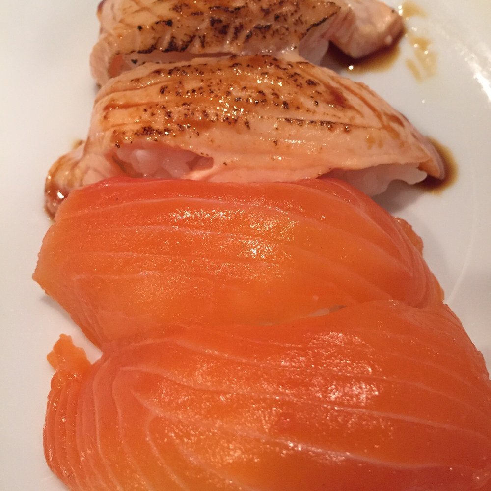 Foremost Seafood - Homemade salmon nigiri - Seafood Markets Near Me - Dayton, Ohio Foremost Seafood - Homemade salmon nigiri - Seafood Markets Near Me - Dayton, Ohio