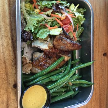 Limon - Half chicken with a side of green beans - Tapas/Small Plates Near Me - Burlingame, California