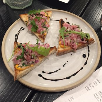 Rothchild's Kitchen - Tuna Crostini - Mediterranean Near Me - Great Neck, New York Rothchild's Kitchen - Tuna Crostini - Mediterranean Near Me - Great Neck, New York