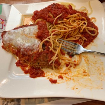 Sal's by Victor - Veal Cutlet Parmigiana - Italian Near Me - Williamsburg, Virginia Sal's by Victor - Veal Cutlet Parmigiana - Italian Near Me - Williamsburg, Virginia