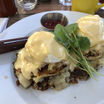 Cody's La Jolla - Crab Cake Benedict, $22 - Breakfast & Brunch Near Me - La Jolla, California Cody's La Jolla - Crab Cake Benedict, $22 - Breakfast & Brunch Near Me - La Jolla, California