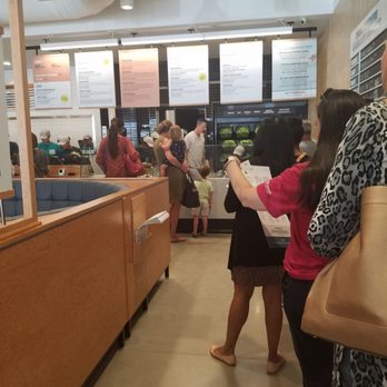 Chopt Creative Salad Co. - Line during grand opening - Salad Near Me - Atlanta, Georgia
