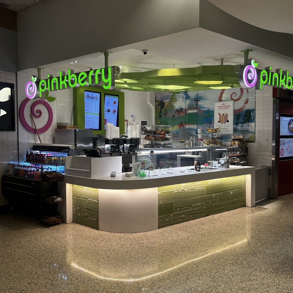 Pinkberry - the interior of a pinkberry doughnut shop - Ice Cream & Frozen Yogurt Near Me - Dallas, Texas