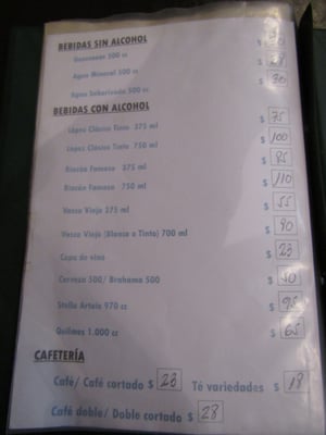 Menu photo 1 La Tucumanita Buenos Aires, C