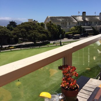 Gallery Cafe - Over the practice putting green - Cafes Near Me - Pebble Beach, California