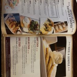 Pancake Manor - Menu