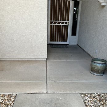 AZ Deck - Before the cool decking. Bare cement. - Masonry/Concrete Near Me - Mesa, Arizona