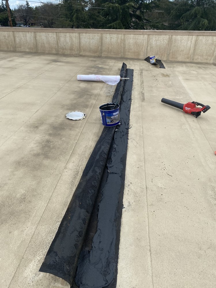 Slide of New Roof Repair Gutters