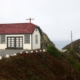 Point Sur light station out buildings.