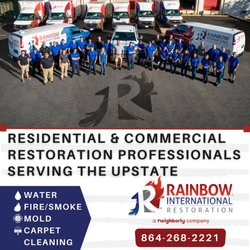 Rainbow Restoration of Greenville SC - Rainbow International of Greenville SC Services