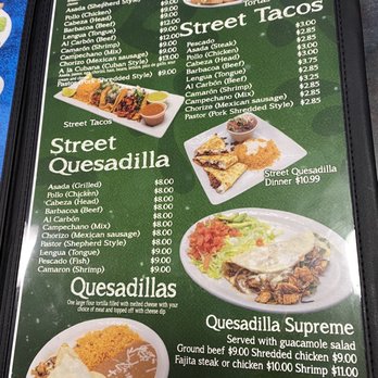 Tacos Don Tachos - Menu - Mexican Near Me - Homewood, Alabama