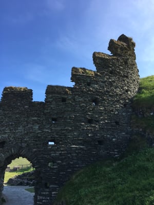 Tintagel Castle by null
