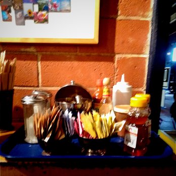 Antidote Coffee - Swizzle sticks, and old red bricks. - Coffee & Tea Near Me - Houston, Texas