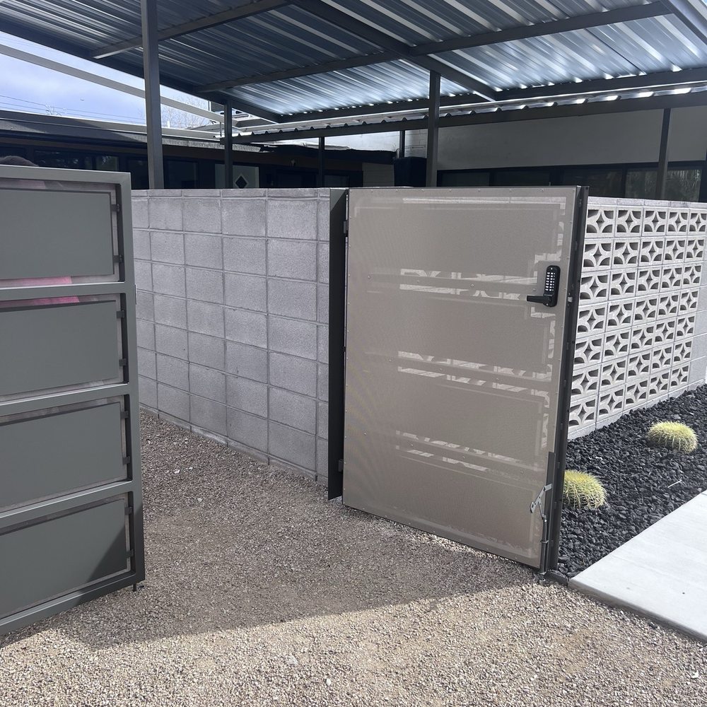 Custom Customs - RV gate pedestrian entry/exit - Fences & Gates Near Me - Henderson, Nevada Custom Customs - RV gate pedestrian entry/exit - Fences & Gates Near Me - Henderson, Nevada
