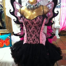 Enchantress Boutique - Wings $49, petty coat $39, corset $79. Wow! Awesome!