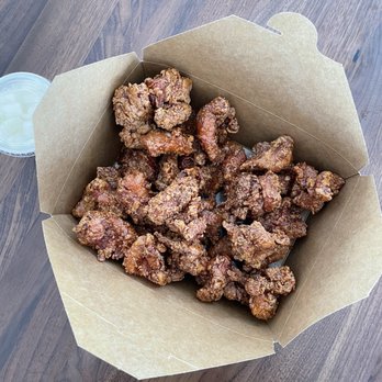 Hahaha Chicken - Soy Garlic Gangjeong Chicken - Korean Near Me - Woburn, Massachusetts Hahaha Chicken - Soy Garlic Gangjeong Chicken - Korean Near Me - Woburn, Massachusetts