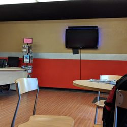 Lounge & inside seating for if you wait while your vehicle is worked on.