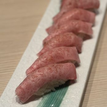Wagyu Suki - raw A5 wagyu nigiri - Japanese Near Me - Markham, Ontario