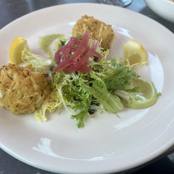 Spaghettini - Crab Cakes- packed full of crab! - Italian Near Me - Seal Beach, California