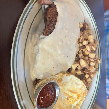 Luke's - Chicken, fried steak, home fries, and eggs - Breakfast & Brunch Near Me - Greenville, Texas Luke's - Chicken, fried steak, home fries, and eggs - Breakfast & Brunch Near Me - Greenville, Texas
