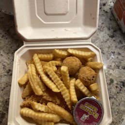 This is one of my food trays , is this what Buds have come to since Tim the manager/ owner has retired. If so that is a shame !!!!! This is one of my food trays , is this what Buds have come to since Tim the manager/ owner has retired. If so that is a shame !!!!!