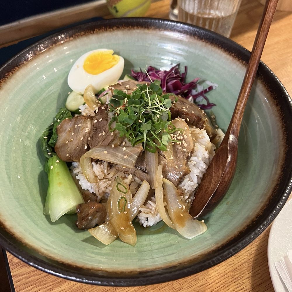 Homemade Chashu Pork belly $23.50