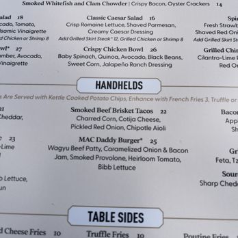 The Gate House - Mac-Daddy Burger menu - American Near Me - Mackinac Island, Michigan The Gate House - Mac-Daddy Burger menu - American Near Me - Mackinac Island, Michigan