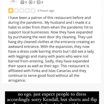 Amelia's 1931 - I think this lady had it correct. Ego may play a big role. - Cuban Near Me - Miami, Florida Amelia's 1931 - I think this lady had it correct. Ego may play a big role. - Cuban Near Me - Miami, Florida