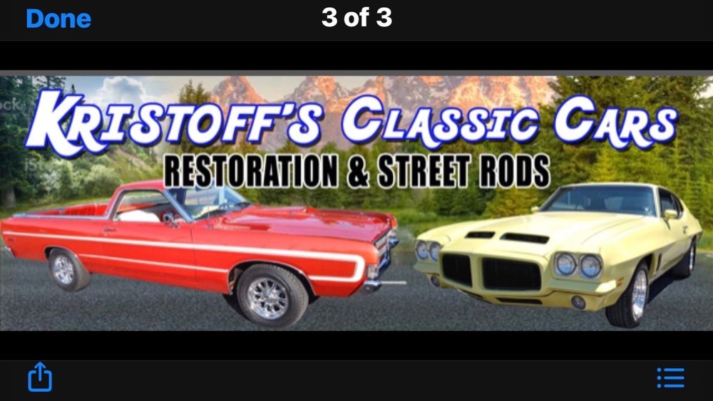 KRISTOFF’S CLASSIC CARS Updated September 2024 213 Horsham Rd