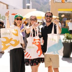 The Valley - Fun swag at the re-opening!