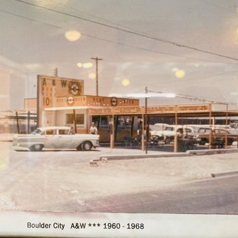 A&W Restaurant - an old photo of a building - American Near Me - Boulder City, Nevada A&W Restaurant - an old photo of a building - American Near Me - Boulder City, Nevada