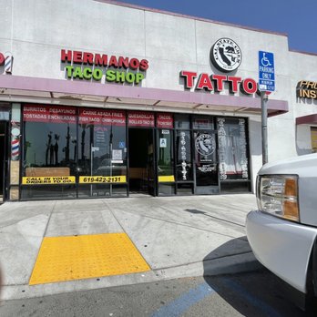 Hermanos Taco Shop - Outside the restaurant - Mexican Near Me - Chula Vista, California
