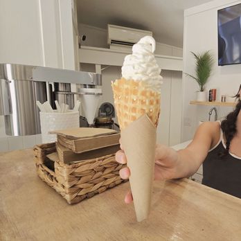 Sweet As - Coconut pineapple ice cream @ Sweet As ice cream co. 7/28/2025 - Desserts Near Me - Haleiwa, Hawaii Sweet As - Coconut pineapple ice cream @ Sweet As ice cream co. 7/28/2025 - Desserts Near Me - Haleiwa, Hawaii