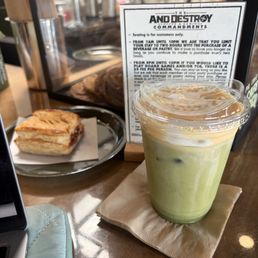 Miami Matcha and Guava Danish Miami Matcha and Guava Danish