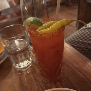 Yellow Rose - Roasted tomato Bloody Mary - Tex-Mex Near Me - New York, New York Yellow Rose - Roasted tomato Bloody Mary - Tex-Mex Near Me - New York, New York