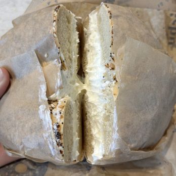 Boichik Bagels Factory - Everything bagel with cream cheese - Bagels Near Me - Berkeley, California